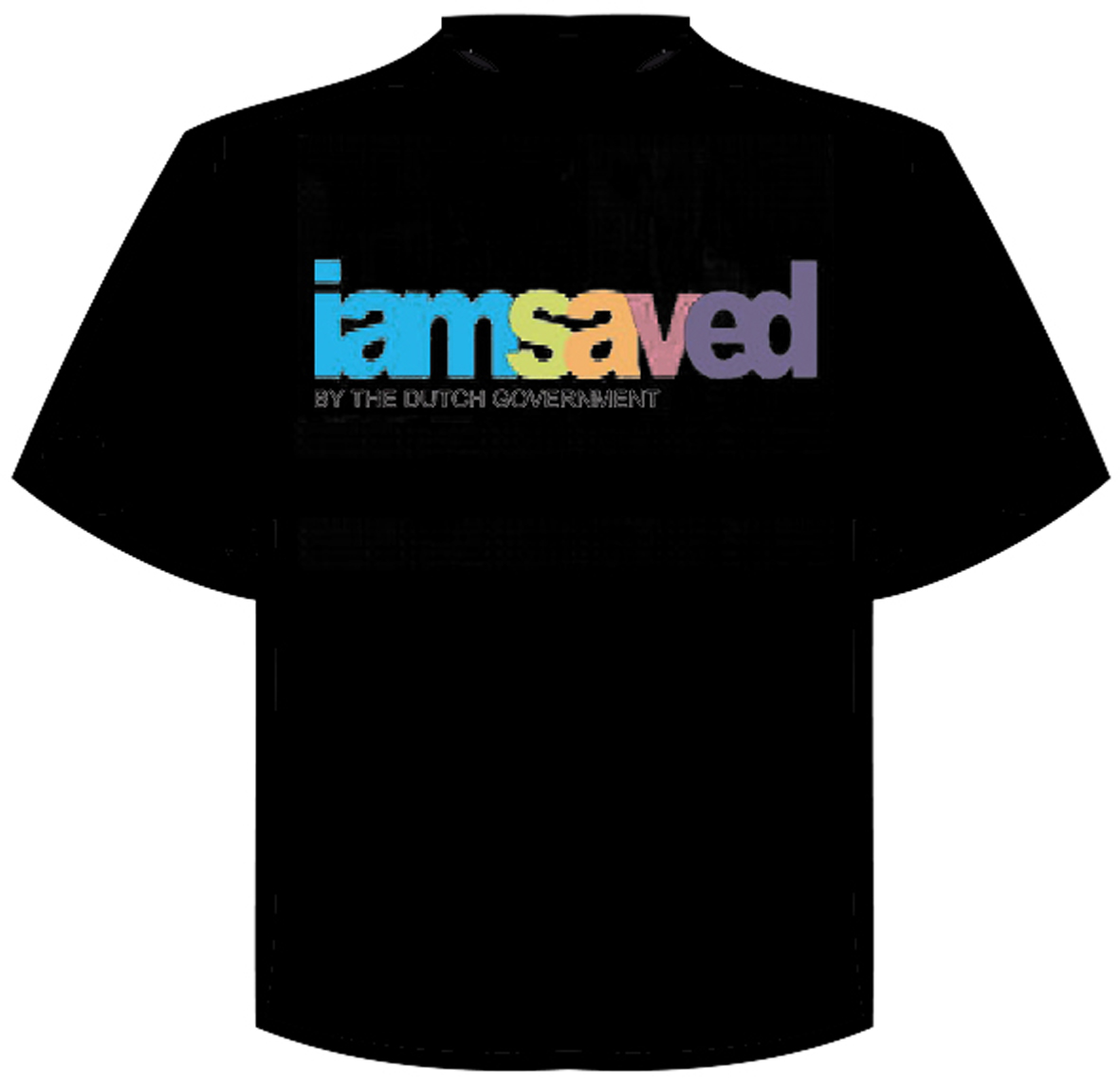 T-Shirt "i am saved" - Klik op de afbeelding om het venster te sluiten